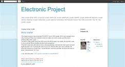 Desktop Screenshot of jiji-electronicproject.blogspot.com