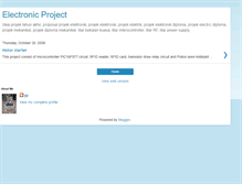 Tablet Screenshot of jiji-electronicproject.blogspot.com