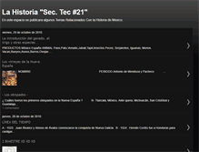 Tablet Screenshot of lahistoriatec21-lahistoriatec21.blogspot.com