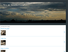 Tablet Screenshot of bizdeistanbulluyuz.blogspot.com