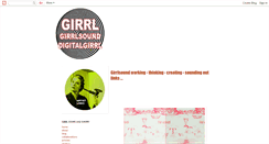 Desktop Screenshot of girrlsoundlinks.blogspot.com