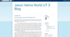 Desktop Screenshot of hahnworldlit3.blogspot.com