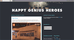 Desktop Screenshot of happygeniusheroes.blogspot.com