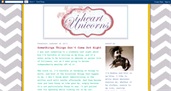 Desktop Screenshot of andreaheartsunicorns.blogspot.com
