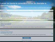 Tablet Screenshot of lucrari-de-licenta-disertatie.blogspot.com