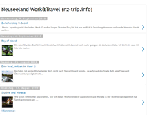 Tablet Screenshot of neuseelandwt.blogspot.com