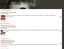 Tablet Screenshot of carasenlaciudad.blogspot.com