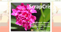Desktop Screenshot of cristianefarias.blogspot.com