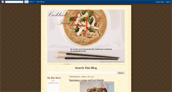 Desktop Screenshot of cookbookfiend.blogspot.com