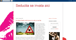 Desktop Screenshot of invata-seductia.blogspot.com