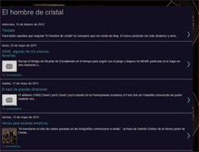 Tablet Screenshot of hombredecristal.blogspot.com