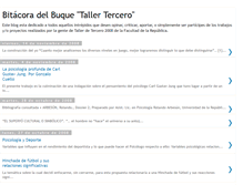 Tablet Screenshot of bitacoradelbuquetallertercero.blogspot.com