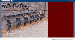 Desktop Screenshot of lastexitstrategy.blogspot.com
