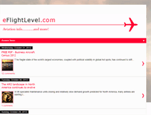 Tablet Screenshot of eflightlevel.blogspot.com