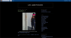 Desktop Screenshot of lesambitieuses.blogspot.com