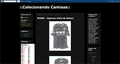 Desktop Screenshot of colecionandocamisas.blogspot.com