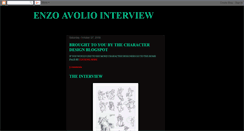 Desktop Screenshot of enzo-avolio-interview.blogspot.com