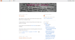 Desktop Screenshot of gracewords.blogspot.com