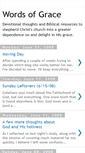 Mobile Screenshot of gracewords.blogspot.com