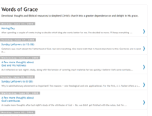 Tablet Screenshot of gracewords.blogspot.com