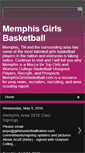 Mobile Screenshot of memphisgirlsbasketball.blogspot.com