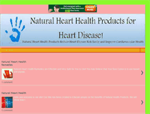 Tablet Screenshot of naturalhearthealthproducts.blogspot.com