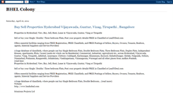 Desktop Screenshot of bhelcolony.blogspot.com