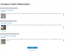 Tablet Screenshot of candacecastle.blogspot.com