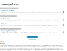 Tablet Screenshot of howardguidrylive.blogspot.com