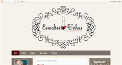 Desktop Screenshot of esmaltesdafia.blogspot.com