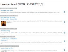 Tablet Screenshot of greenlavenders.blogspot.com