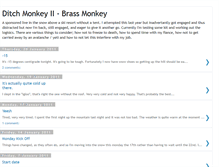 Tablet Screenshot of ditchmonkey.blogspot.com