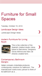 Mobile Screenshot of furnitureforsmallspaces.blogspot.com