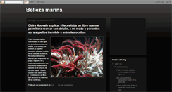 Desktop Screenshot of bellezamarina.blogspot.com