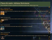 Tablet Screenshot of clasesdecantoadriana.blogspot.com
