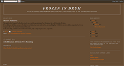 Desktop Screenshot of frozenindrum.blogspot.com