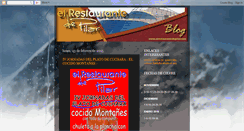 Desktop Screenshot of elrestaurantedepilar.blogspot.com