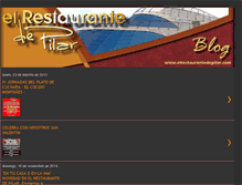 Tablet Screenshot of elrestaurantedepilar.blogspot.com