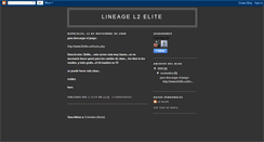 Desktop Screenshot of l2elitelineage.blogspot.com