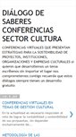 Mobile Screenshot of conferenciasvirtualesgestioncultural.blogspot.com