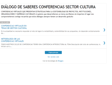 Tablet Screenshot of conferenciasvirtualesgestioncultural.blogspot.com