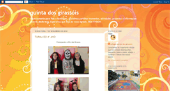 Desktop Screenshot of colegioquintadosgirassois.blogspot.com