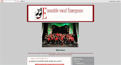 Desktop Screenshot of evemergence.blogspot.com