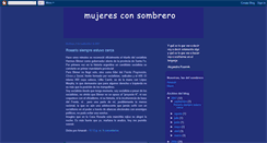 Desktop Screenshot of mujeresconsombrero.blogspot.com