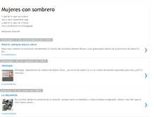 Tablet Screenshot of mujeresconsombrero.blogspot.com