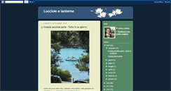 Desktop Screenshot of luccioleelanterne.blogspot.com
