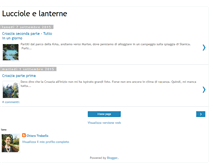 Tablet Screenshot of luccioleelanterne.blogspot.com