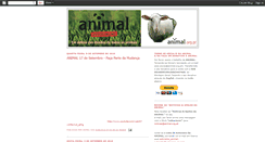 Desktop Screenshot of blogdaanimal.blogspot.com