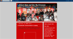 Desktop Screenshot of buchmesse.blogspot.com