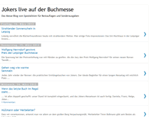 Tablet Screenshot of buchmesse.blogspot.com